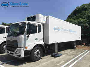 Supersnow self diesel engine powered truck refrigeration units KSD1200 installed in Malaysia